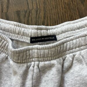 Brandy Melville Gray Cargo Sweatpats